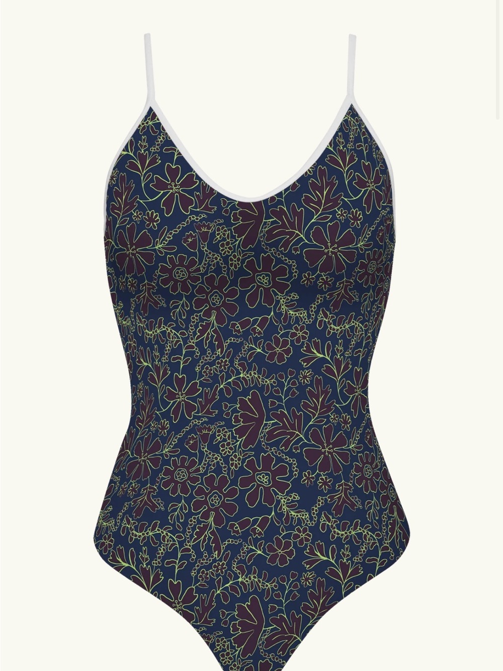 Acacia Swimwear Sloane Piped Full Piece -Pre-Fall 2025